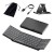 Inateck N0135_BLACK klawiatura Dom/Biuro Bluetooth Czarny