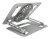 RealPower 495562 stojak na laptop Podstawka na notebooka Stal nierdzewna 43,2 cm (17")