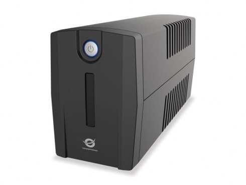 Zasilacz awaryjny UPS Conceptronic 650 VA/360 W/4 XIEC/HID USB/RJ45in/Out/AVR sw