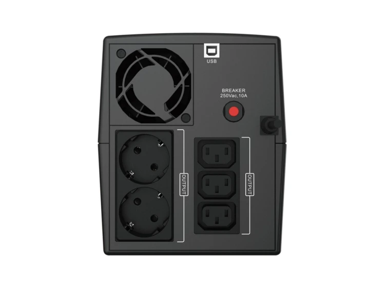 Zasilacz UPS CONCEPTRONIC ZEUS 2200VA 1320W 3xIEC+2xSchuko HID,USB