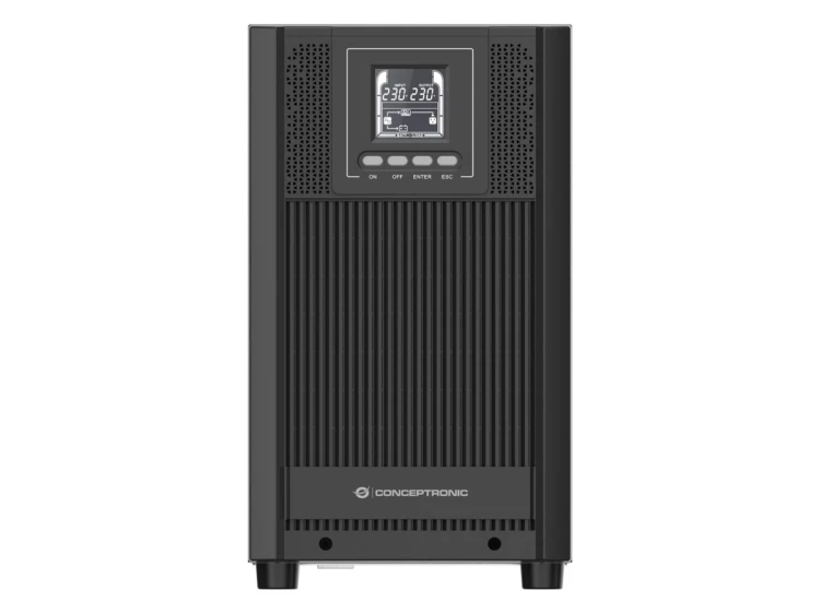 Zasilacz UPS CONCEPTRONIC 3000VA/2700W/4xSchuko/USB/+ Online Tower bk