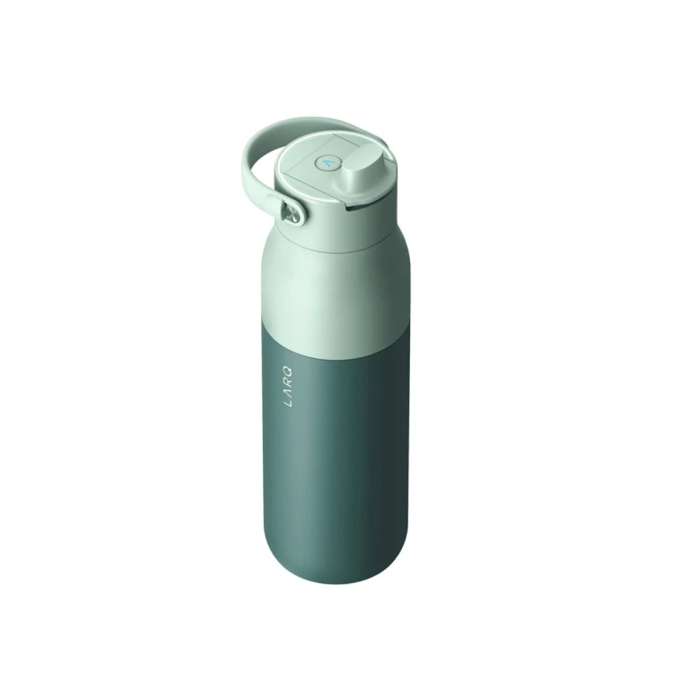 LARQ Bottle PureVis 2 - inteligentna, samoczyszcząca butelka filtrująca, światło UV-C 1L (eucalyptus green)