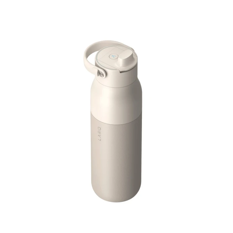 LARQ Bottle PureVis 2 - inteligentna, samoczyszcząca butelka filtrująca, światło UV-C 1L (granite white)
