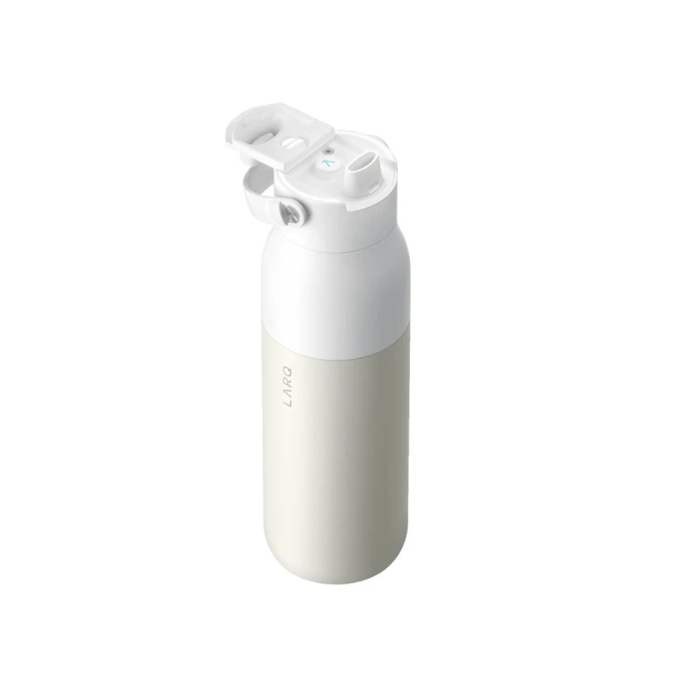 Inteligentna, samoczyszcząca butelka filtrująca LARQ PureVis 2 ze światłem UV-C 680ml (granite white)