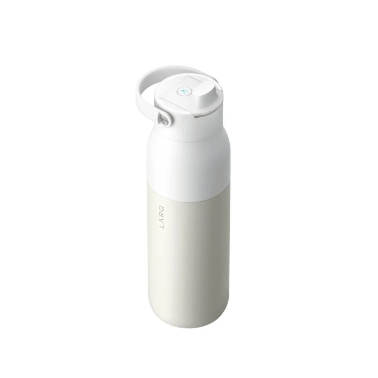 LARQ Bottle PureVis 2 - inteligentna, samoczyszcząca butelka filtrująca, światło UV-C 1L (mojave dune)