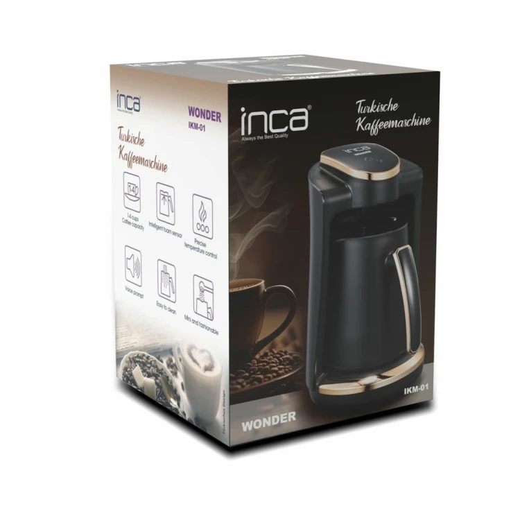 Inca IKM-01 ekspres do kawy Pełna automatyka Ekspres do kawy po turecku 0,25 l