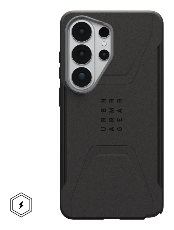 Urban Armor Gear Civilian pokrowiec na telefon komórkowy 17,5 cm (6.9") Czarny