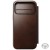 Nomad Modern Leather Folio pokrowiec na telefon komórkowy 16 cm (6.3") Brązowy