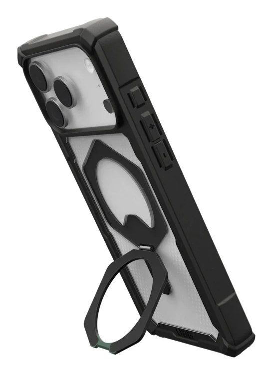 Urban Armor Gear 11452811404G pokrowiec na telefon komórkowy 17,5 cm (6.9") Czarny, Przezroczysty
