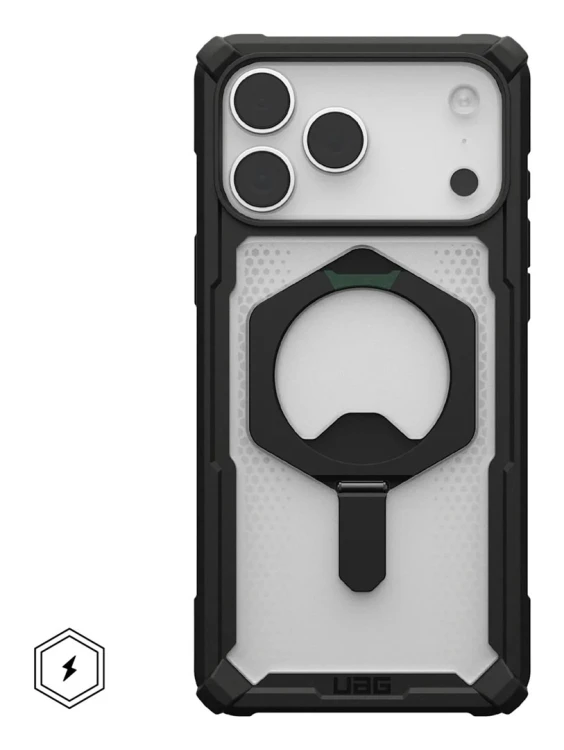 Urban Armor Gear 11452811404G pokrowiec na telefon komórkowy 17,5 cm (6.9") Czarny, Przezroczysty