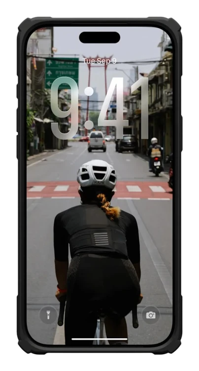 Urban Armor Gear 11452811404G pokrowiec na telefon komórkowy 17,5 cm (6.9") Czarny, Przezroczysty