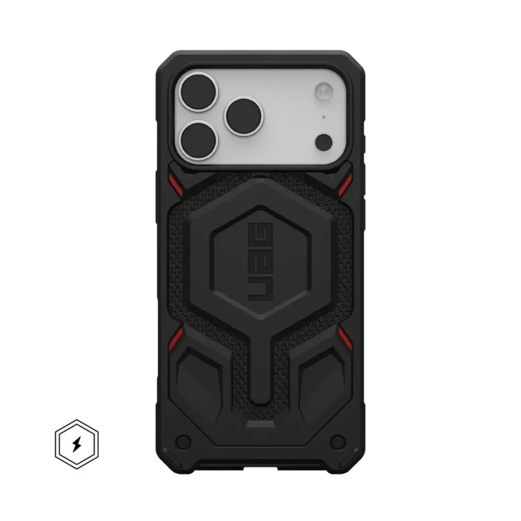 Urban Armor Gear Monarch Pro pokrowiec na telefon komórkowy 17,5 cm (6.9") Czarny, Carbon