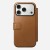 Nomad Modern Leather Folio pokrowiec na telefon komórkowy 16 cm (6.3") Opalony/Jasnobrązowy