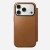 Nomad Modern Leather Folio pokrowiec na telefon komórkowy 16 cm (6.3") Opalony/Jasnobrązowy