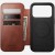 NOMAD Modern Leather Folio - skórzane etui do iPhone 17 Pro kompatybilne z MagSafe, skóra Horween (olde dublin)