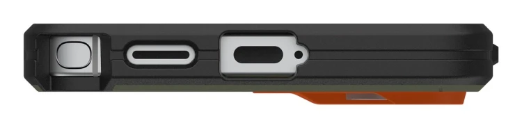 Urban Armor Gear Civilian pokrowiec na telefon komórkowy 17,5 cm (6.9") Pomarańczowy, Oliwkowy