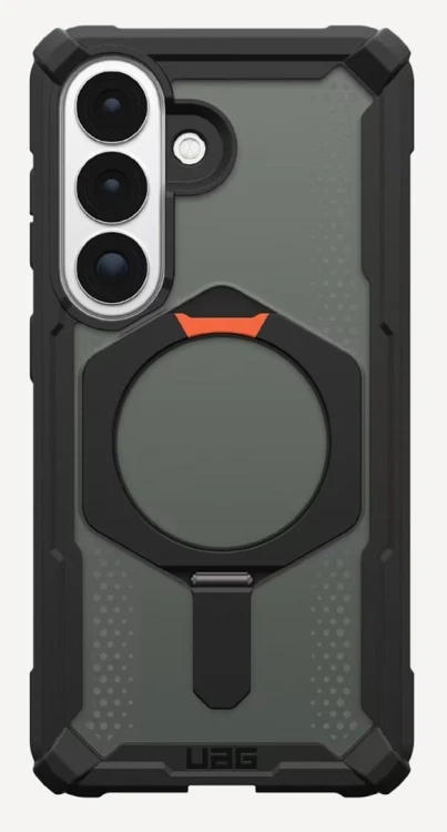 Urban Armor Gear Plasma XTE pokrowiec na telefon komórkowy 16 cm (6.3") Futerał Czarny, Pomarańczowy