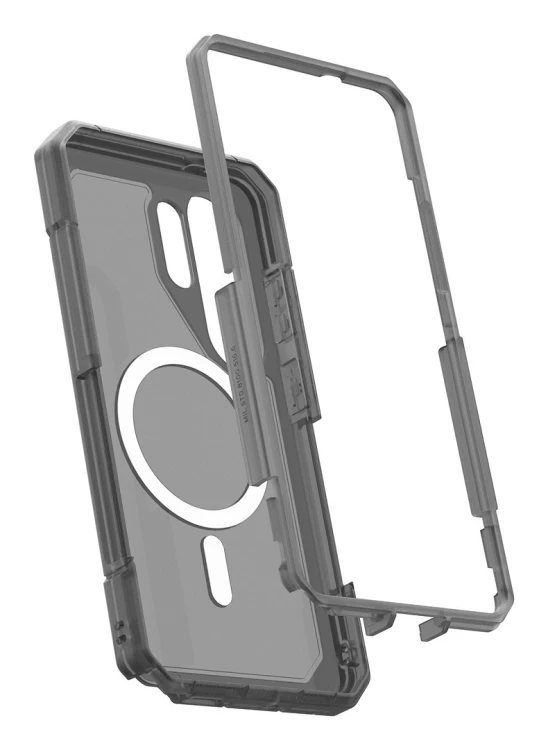 Urban Armor Gear Trooper pokrowiec na telefon komórkowy 17,5 cm (6.9") Przezroczysty, Biały