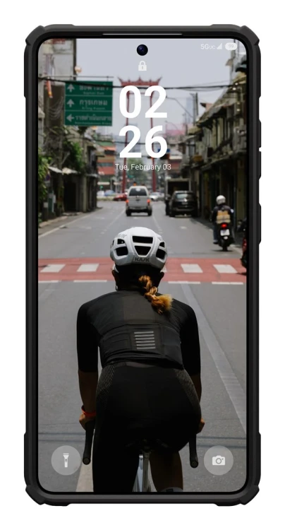 Urban Armor Gear Plasma XTE pokrowiec na telefon komórkowy 17,5 cm (6.9") Czarny, Przezroczysty