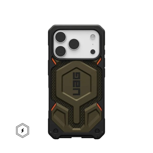 Urban Armor Gear Monarch Pro pokrowiec na telefon komórkowy 16 cm (6.3") Czarny, Zielony