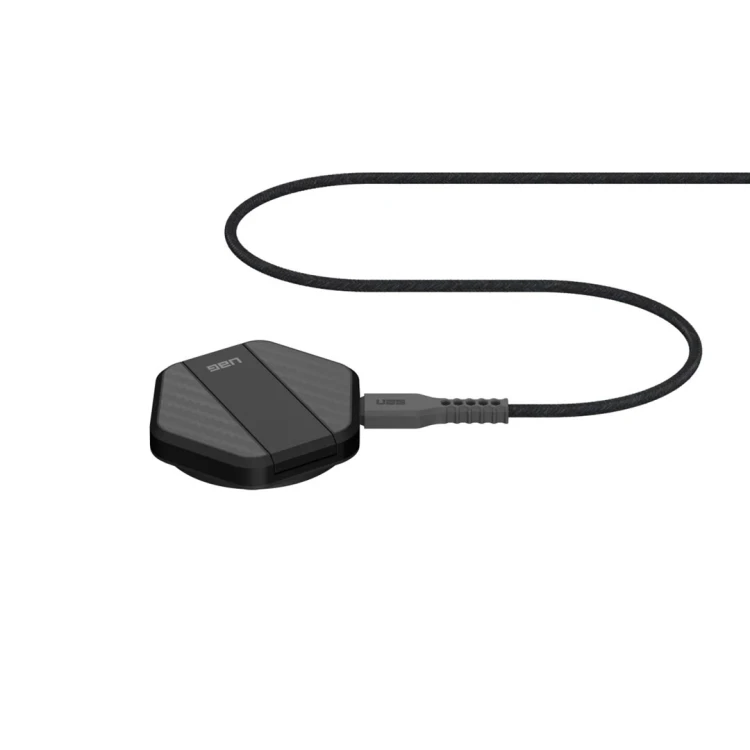 Urban Armor Gear 9B4410114042 ładowarka do urządzeń przenośnych Uniwersalne Czarny USB Bezprzewodowe ładowanie Wewnętrzna