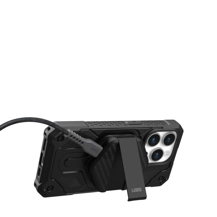 Urban Armor Gear 9B4410114042 ładowarka do urządzeń przenośnych Uniwersalne Czarny USB Bezprzewodowe ładowanie Wewnętrzna