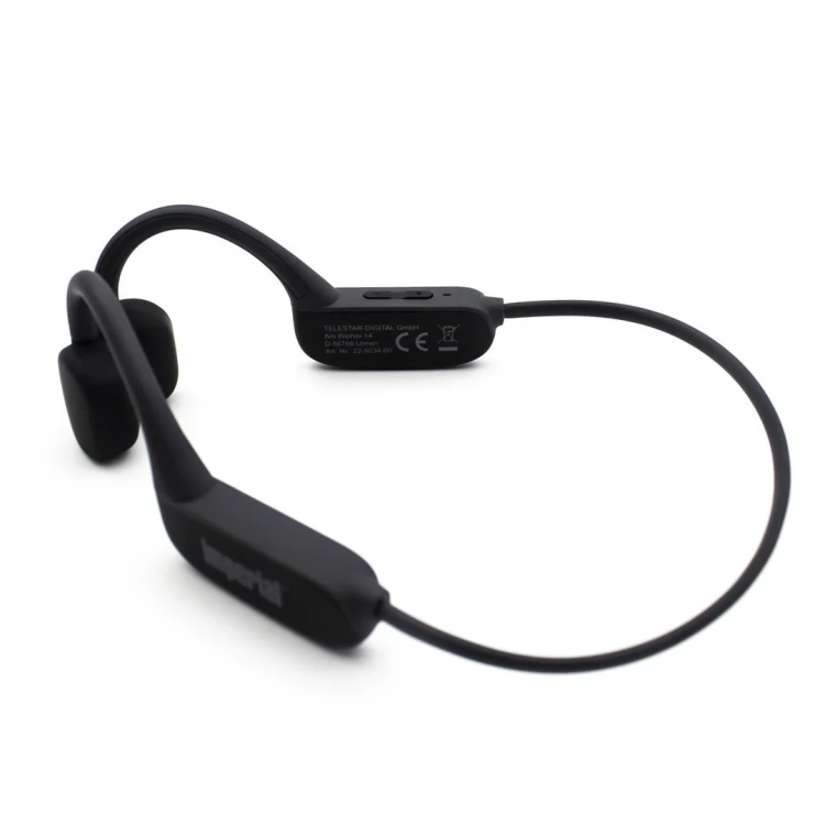 Imperial bluTC active 2 Słuchawki Bezprzewodowy Opaska na szyję Sport Bluetooth Czarny