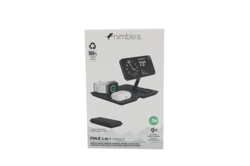Nimble Fold 3-in-1 Wireless Charger