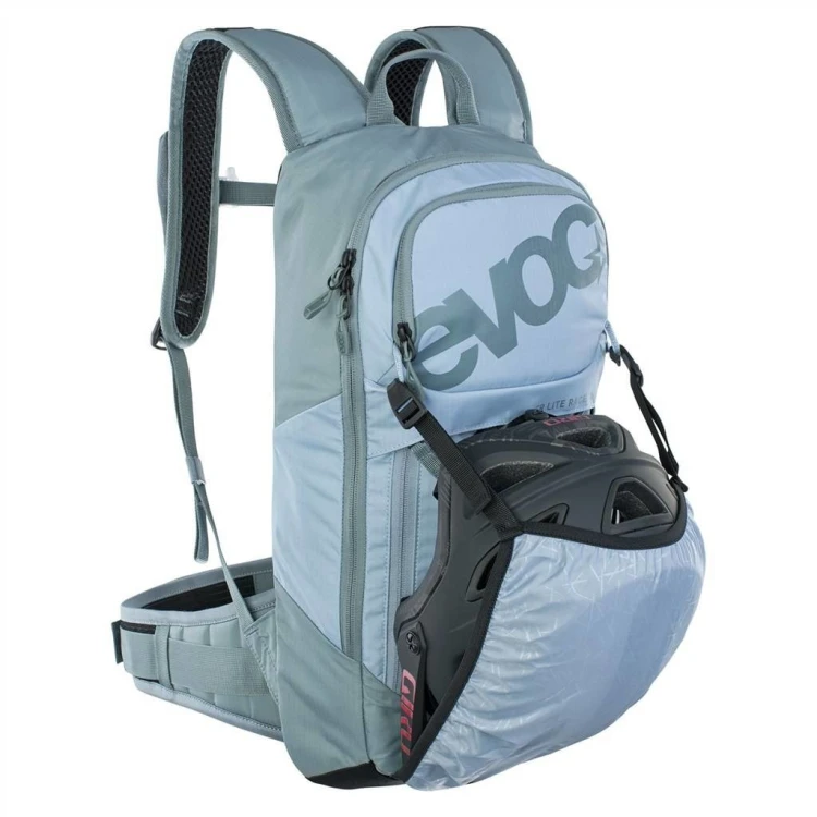 Plecak rowerowy Evoc FR Lite Race 10 - steel/copen blue rozmiar: s
