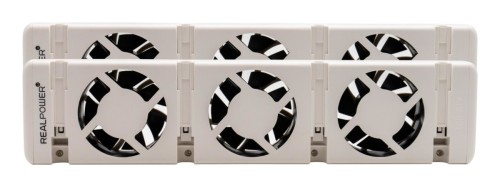 Zestaw 3 wentylatorów RealPower Heater Fan HL-2.2 511291