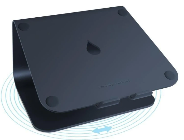 Rain Design MSTAND360 LAPTOP STAND WITH 360 Podstawka na notebooka Czarny 38,1 cm (15")