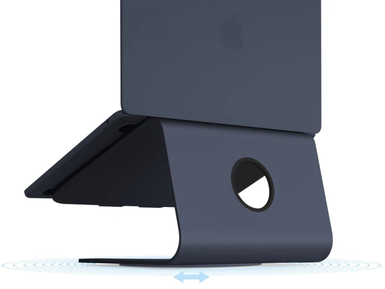 Rain Design MSTAND360 LAPTOP STAND WITH 360 Podstawka na notebooka Czarny 38,1 cm (15")