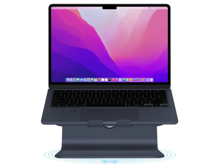 Rain Design MSTAND360 LAPTOP STAND WITH 360 Podstawka na notebooka Czarny 38,1 cm (15")
