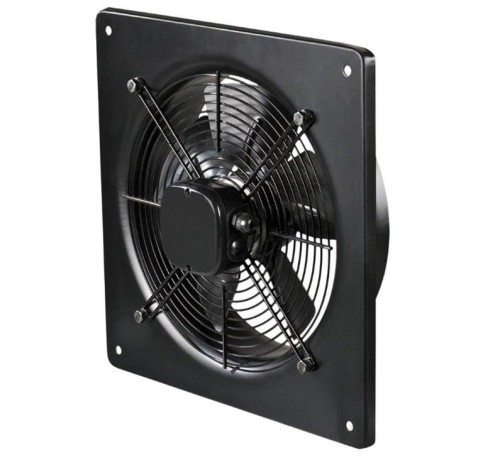 Wentylator ścienny Vents fi 400 180W 63dB czarny (OV4E400)