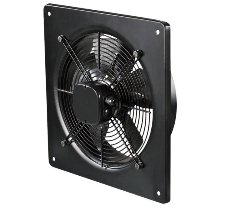 Wentylator ścienny Vents fi 400 180W 63dB czarny (OV4E400)