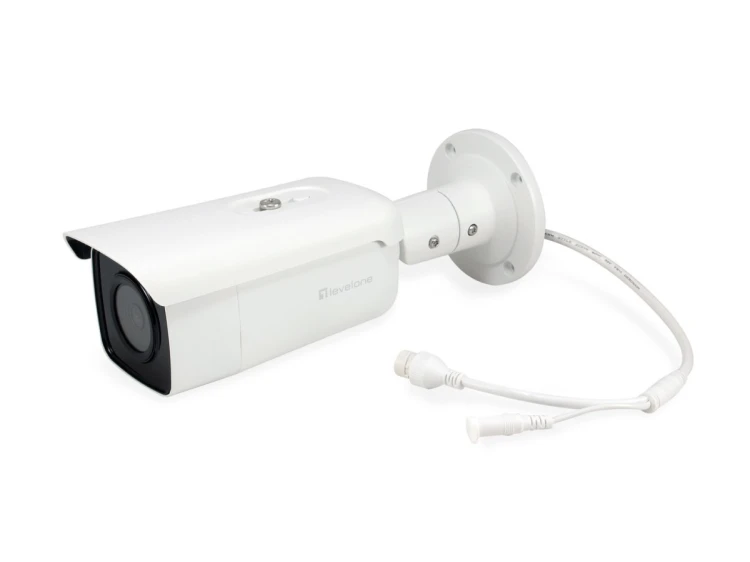 Kamera LevelOne IPCam Bullet Out 6MP / H.265 / IR / 9W / PoE / IP67