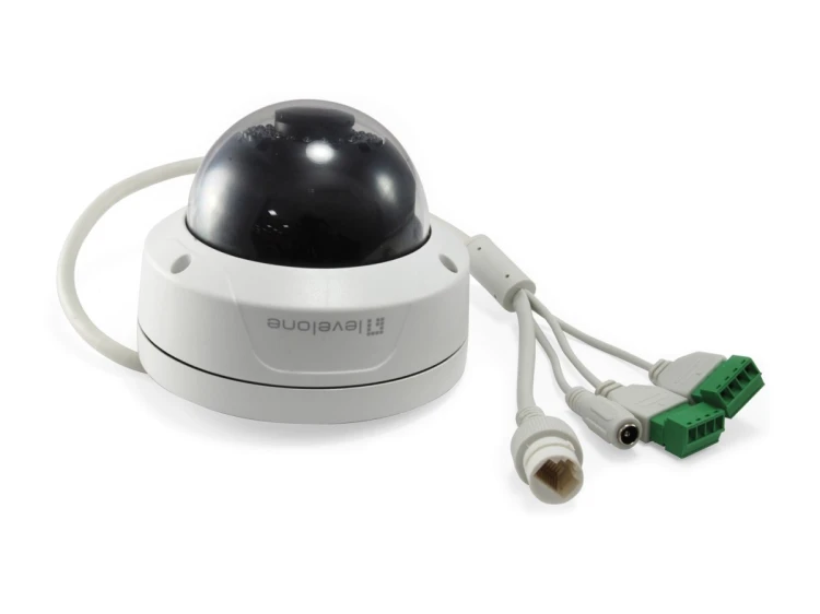 Wyjście kopułkowe LevelOne IPCam 2MP/H.265/IR/7W/PoE/IP67