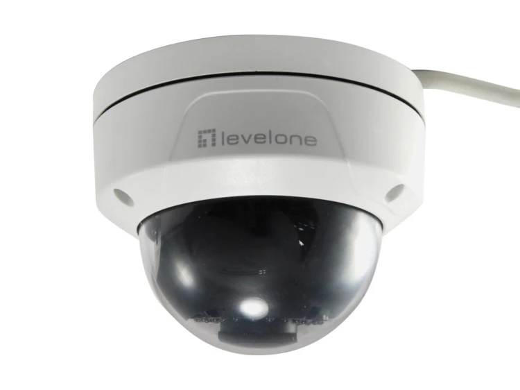 Wyjście kopułkowe LevelOne IPCam 2MP/H.265/IR/7W/PoE/IP67