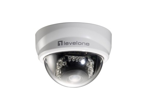 LevelOne FCS-3101 - Sieciowa kamera bezpieczeństwa - Pan/Tilt - Kolor (dzień i noc) - 2 MP - 1920 x 1080 - Stała ogniskowa - Audio - LAN 10/100 - MPEG