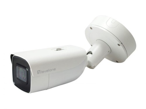 Kamera LevelOne IPCam 4xZ Bullet Fix Out 6MP H.265 IR 18 W PoE IP67