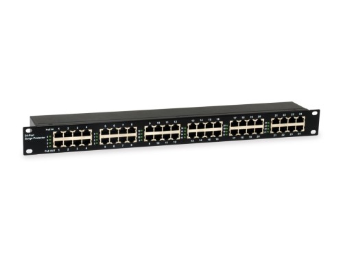 LevelOne ESP-2400 ochrona przeciwprzepięciowa Czarny 0 x gniazdo sieciowe 58 V