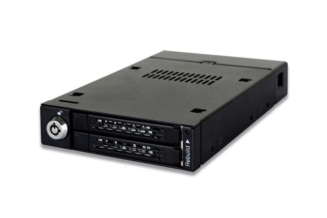 Płyta montażowa IcyDock 2x6,3cm SATAI-III w 1x3,5" RAID-Controlle