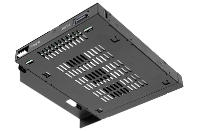 Icy Dock MB411SPO-B panel drive bay Czarny