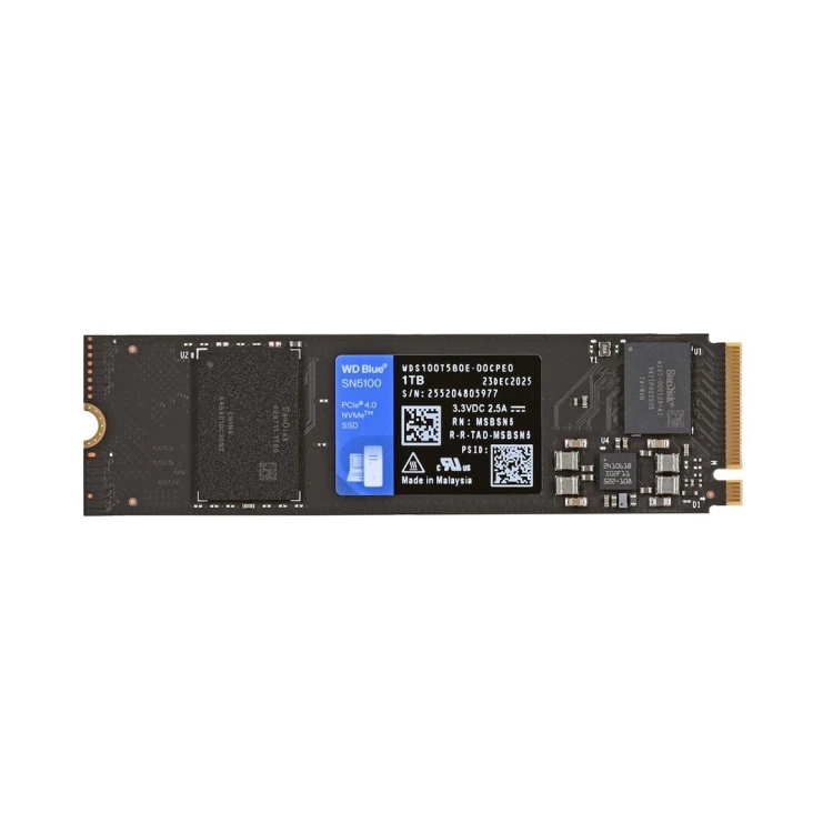 WD Blue SN5100 1TB PCIe M2 WDS100T5B0E