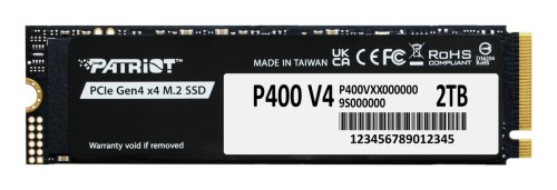 Patriot Memory P400 V4 2 TB M.2 PCI Express 4.0 NVMe