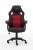 Raptor Gaming 437764 fotel do gry Fotel dla gracza Obite siedzisko Czarny, Czerwony