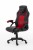 Raptor Gaming 437764 fotel do gry Fotel dla gracza Obite siedzisko Czarny, Czerwony