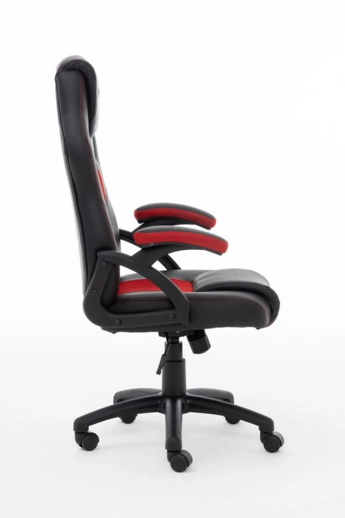 Raptor Gaming 437764 fotel do gry Fotel dla gracza Obite siedzisko Czarny, Czerwony