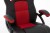 Raptor Gaming 437764 fotel do gry Fotel dla gracza Obite siedzisko Czarny, Czerwony