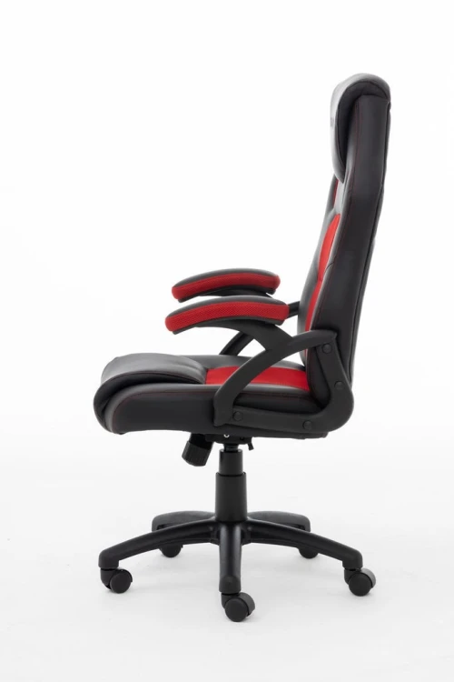 Raptor Gaming 437764 fotel do gry Fotel dla gracza Obite siedzisko Czarny, Czerwony